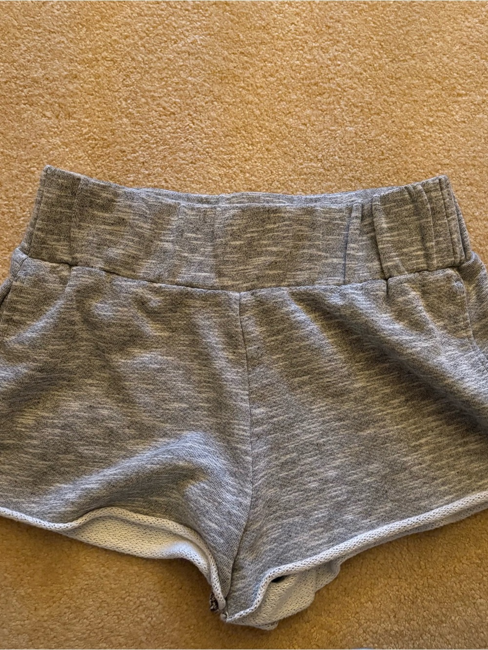 Free People Heather Grey Sweatshorts
